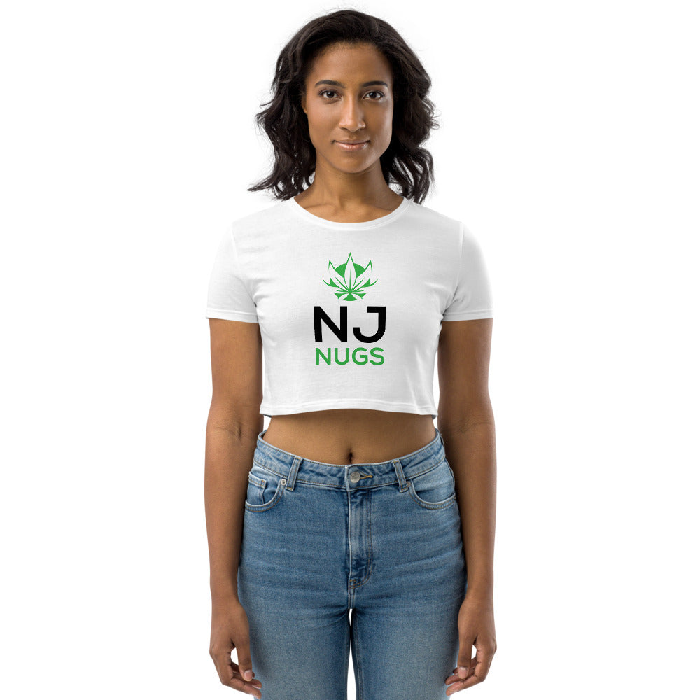 Organic White Crop Top