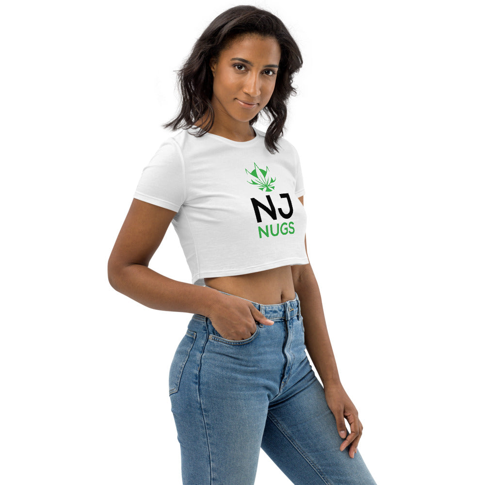 Organic White Crop Top