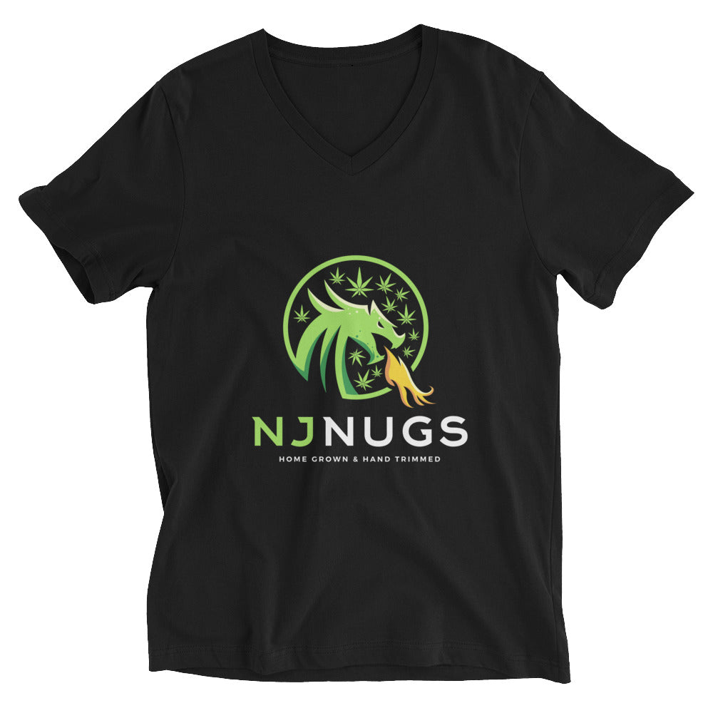 Dragon Front Unisex V-Neck T-Shirt