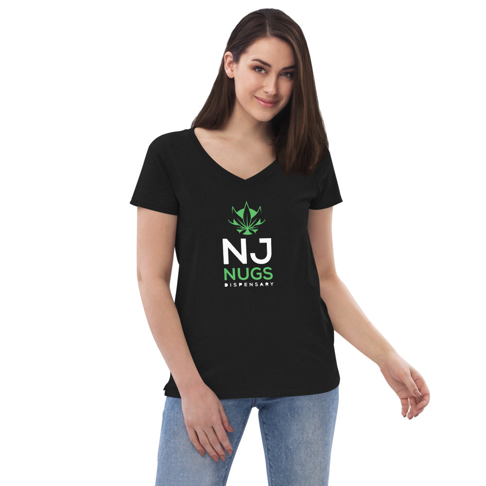 Women’s Dark Recycled V-Neck T-Shirt