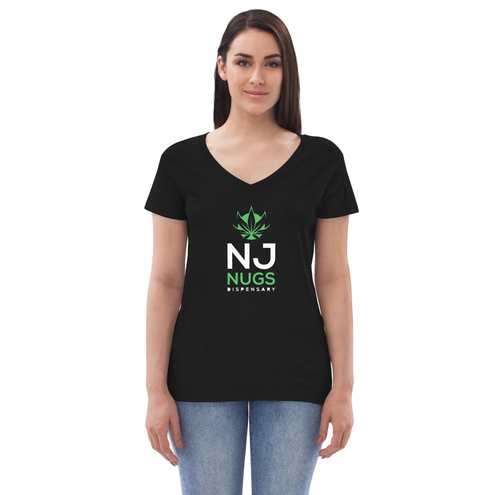Women’s Dark Recycled V-Neck T-Shirt