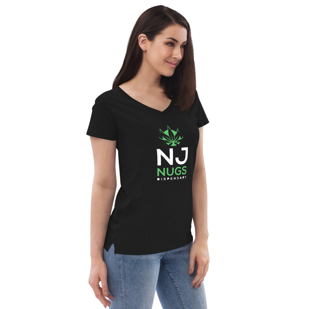 Women’s Dark Recycled V-Neck T-Shirt