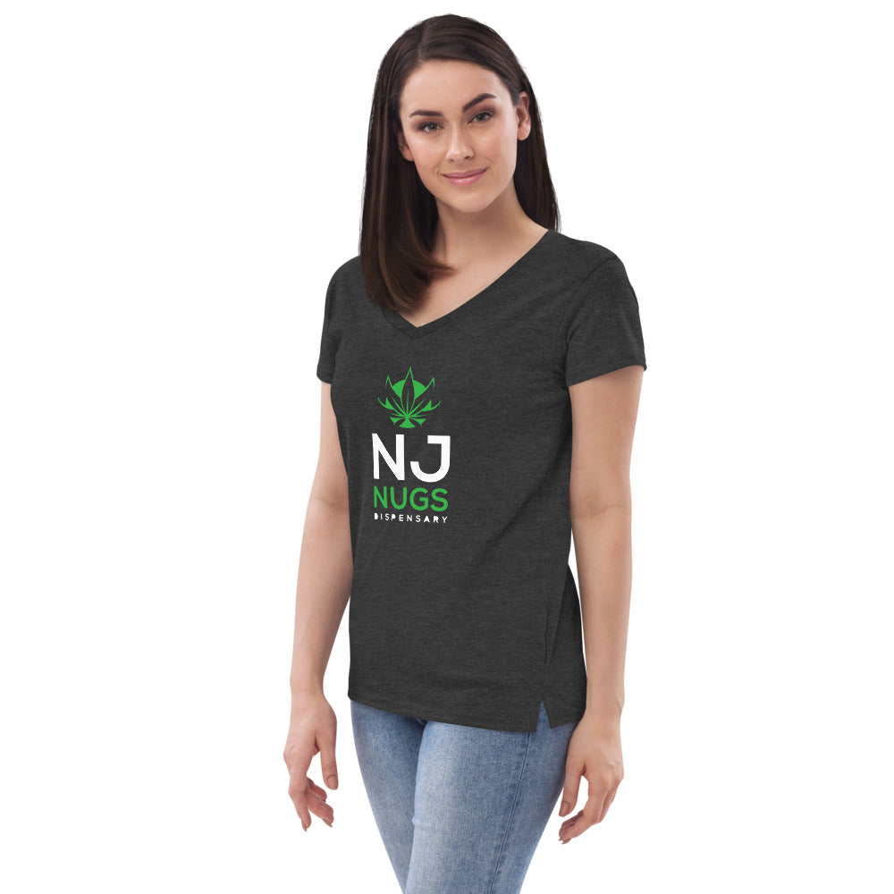 Women’s Dark Recycled V-Neck T-Shirt