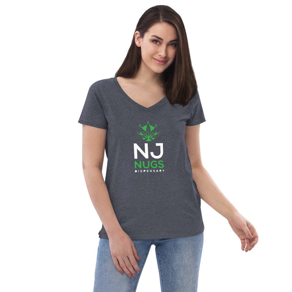 Women’s Dark Recycled V-Neck T-Shirt