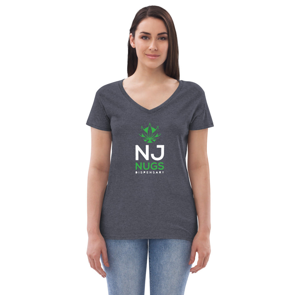 Women’s Dark Recycled V-Neck T-Shirt