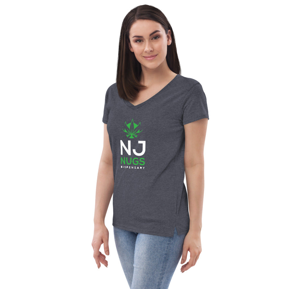 Women’s Dark Recycled V-Neck T-Shirt