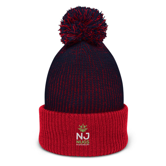Pom-Pom Tall Beanie