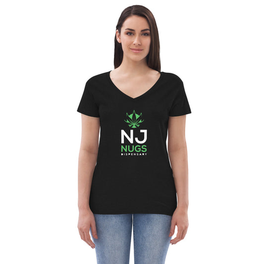 Women’s Dark Recycled V-Neck T-Shirt